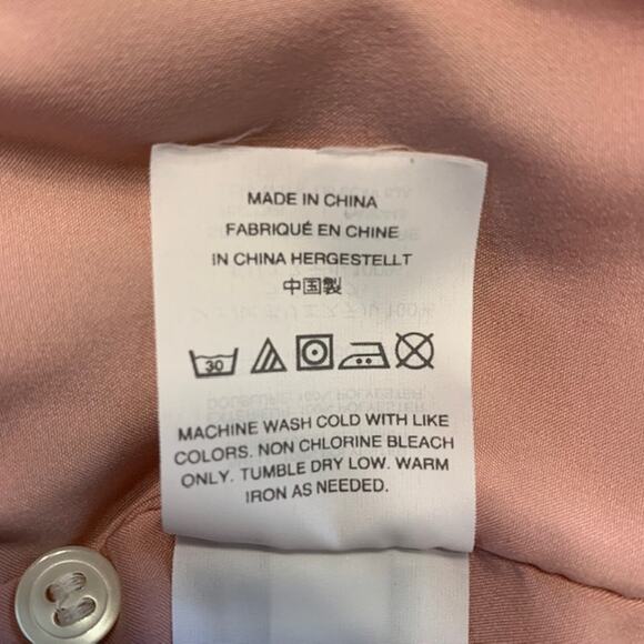 MADEWELL Drawstring Kaleidoscope Print Chiffon Top | XS - Picture 8 of 8